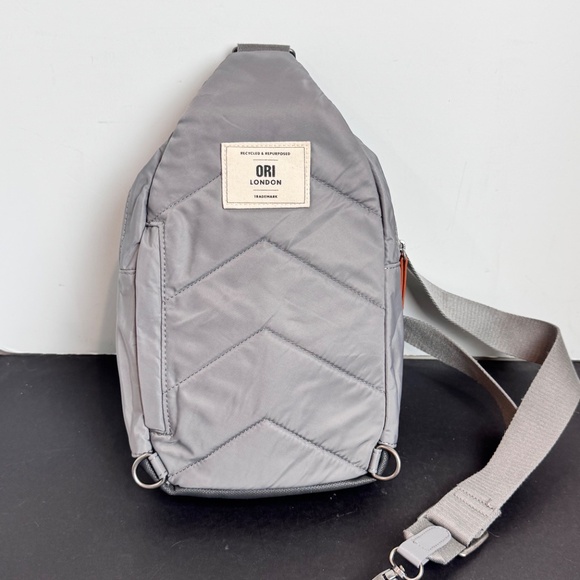 Ori London WILLESDEN B STORMY Recycled Nylon Sling Crossbody Bag - Picture 3 of 8